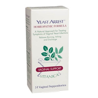 Yeast Arrest Suppositories 14S VT 